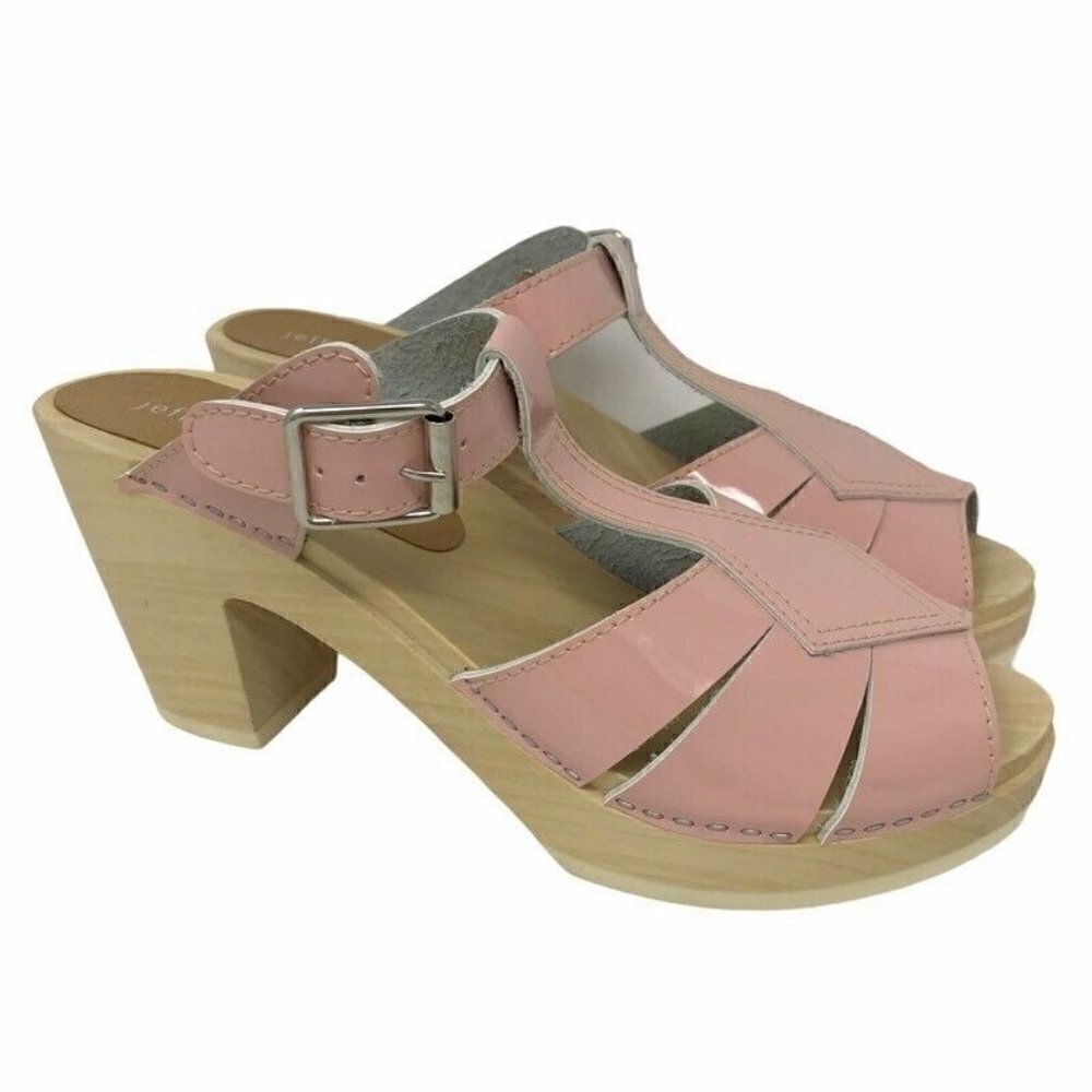 NEW Jeffrey Campbell Donostia Slide Sandals Wedge 9